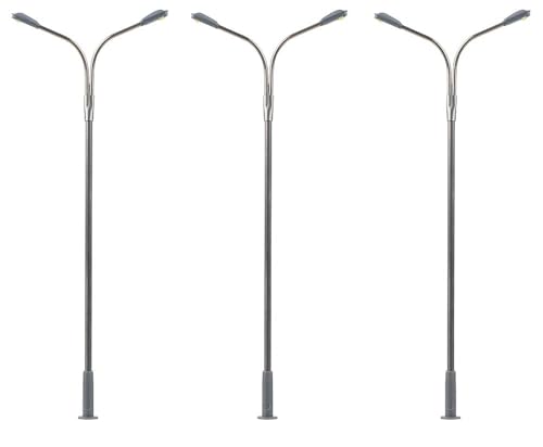 faller-180101-led-peitschenleuchte-h0-3-st-ck-kaltwei-zweiflammig image 3