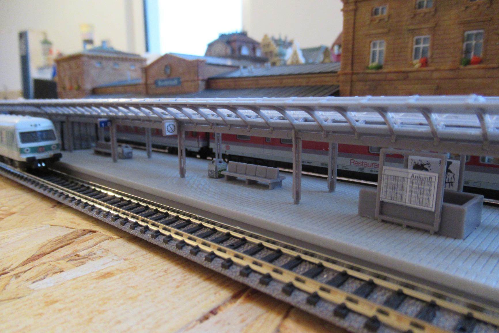 Werten den Bahnhof auf