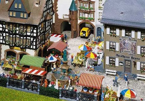 faller-180582-wochenmarkt-h0-bausatz-57-teile image 8