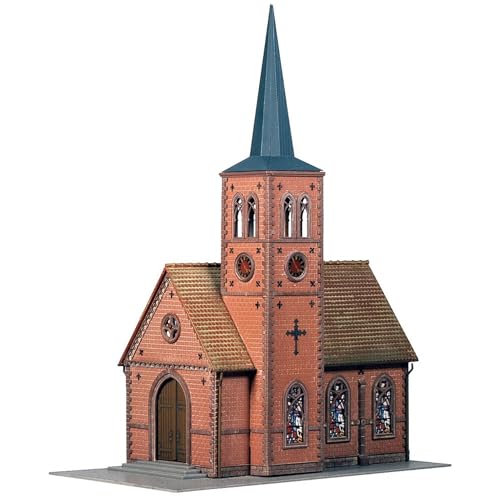 faller-kleinstadt-kirche-h0-modellbausatz-200-x-118-x-270-mm image 7