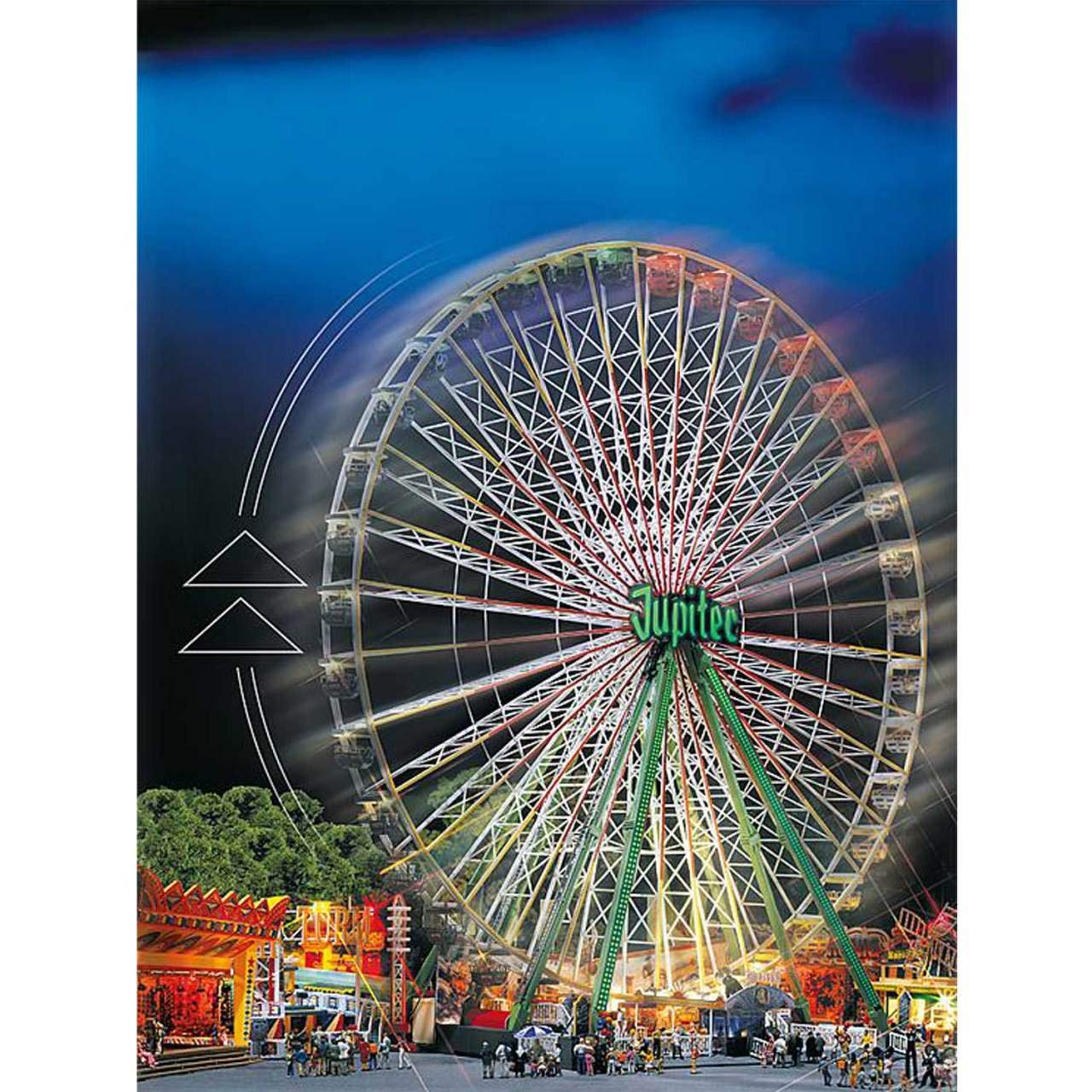 faller-riesenrad-jupiter-h0-kirmes-modell-280x220x520-mm image 3