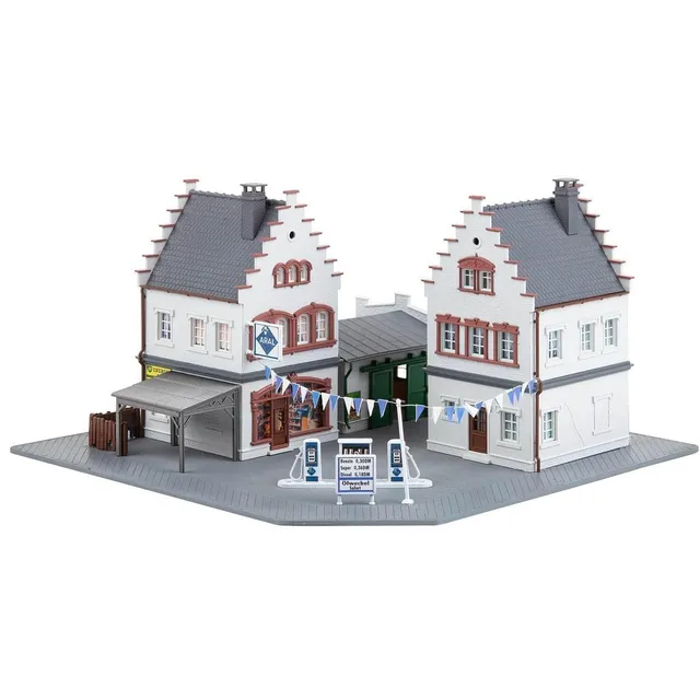 faller-130167-tankstelle-hesselbach-aral-set image 1