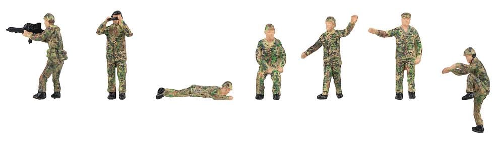 faller-soldaten-in-der-ausbildung-figuren-set image 1