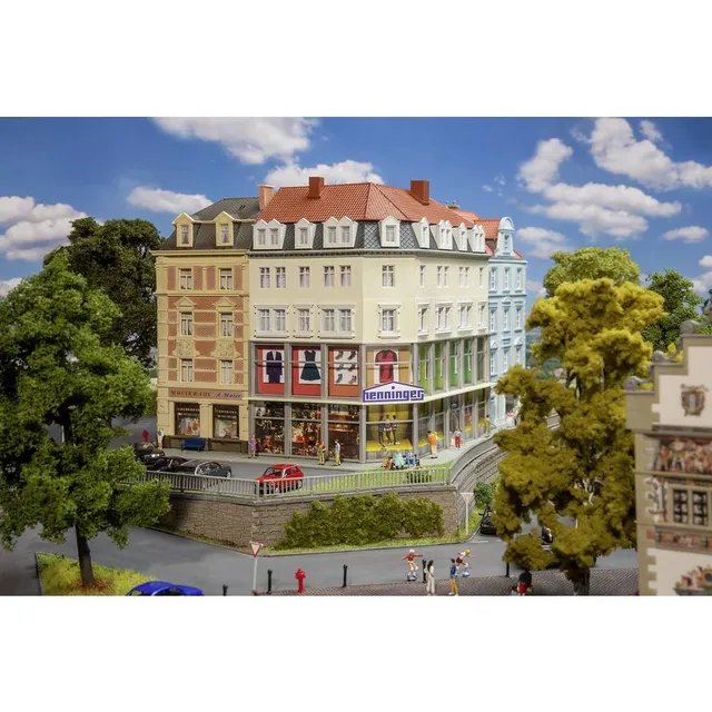 faller-kaufhaus-henninger-geb-ude-bausatz-h0 image 1