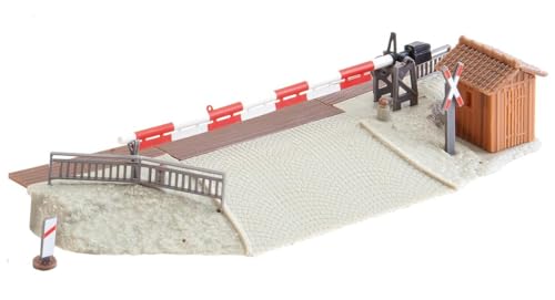 faller-120171-beschrankter-bahn-bergang-h0-modellbausatz-78-teile image 7