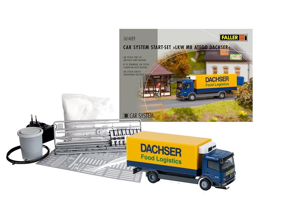 faller-car-system-start-set-lkw-mb-atego-dachser-h0 image 1