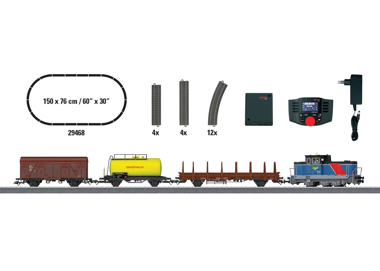 m-rklin-29468-digital-startpackung-schwedischer-g-terzug-epoche-vi-spur-h0 image 3