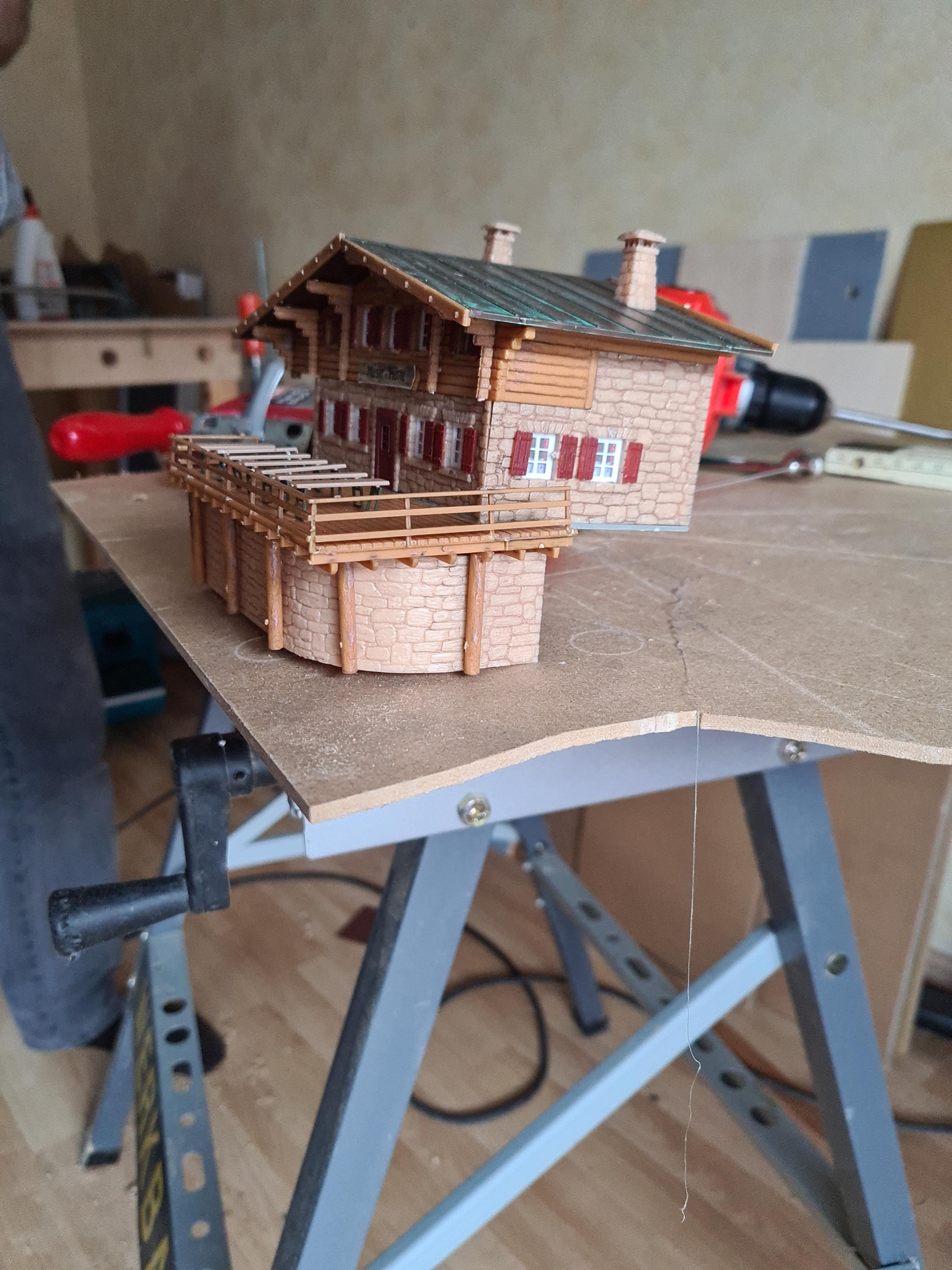 Perfekte Hütte für meine Bergstrecke