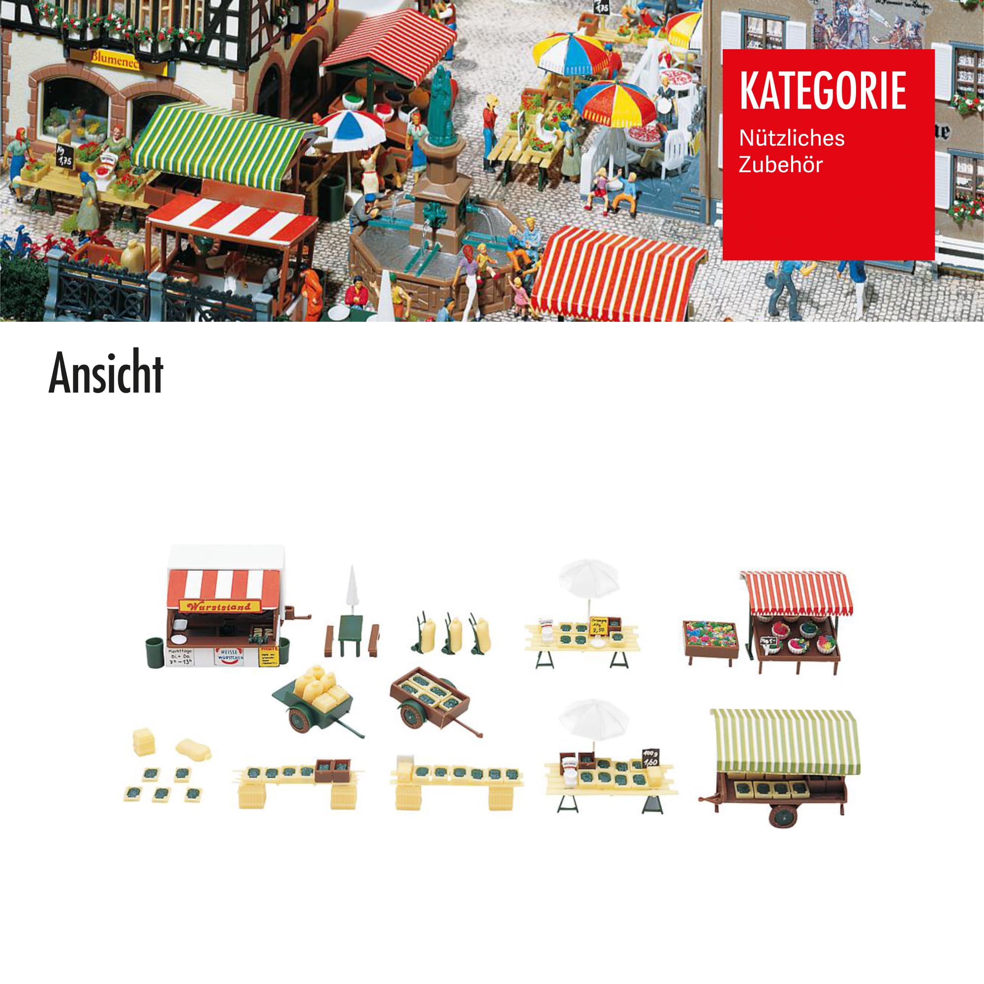 faller-180582-wochenmarkt-h0-bausatz-57-teile image 5