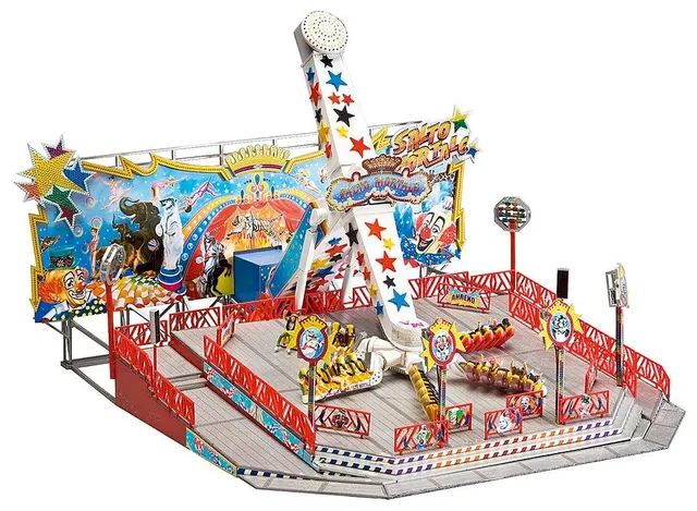 faller-salto-mortale-fahrgesch-ft-modellbausatz-h0-365-teile-257-x-254-x-167-mm image 1