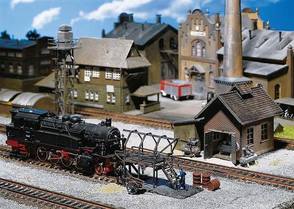 faller-120139-kompressorhaus-mit-rohrblasger-st-spur-h0 image 2