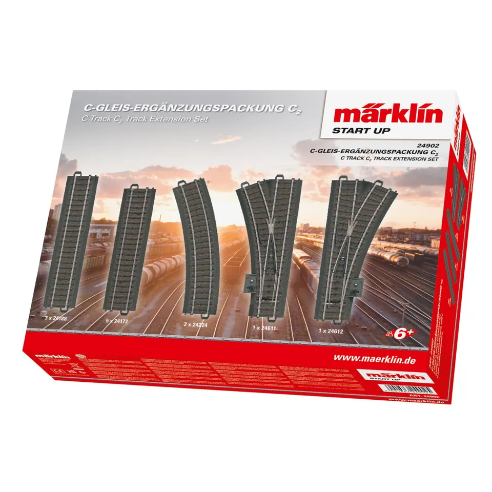 m-rklin-start-up-24902-c-gleis-erg-nzungspackung-c2-spur-h0 image 1