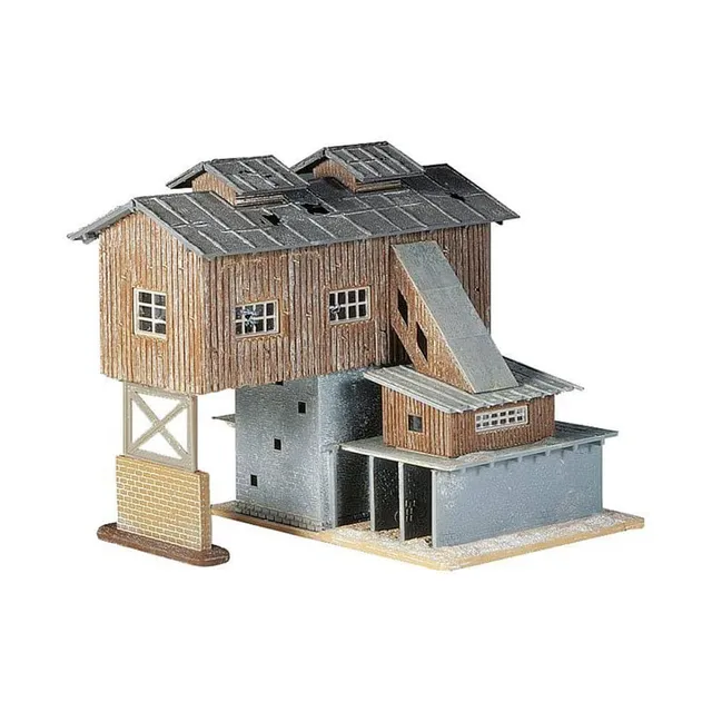 faller-222197-n-altes-schotterwerk-geb-ude-bausatz image 1