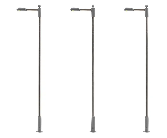 faller-180102-led-ansatzleuchte-stra-enbeleuchtung-h0-3-st-ck-kaltwei image 1
