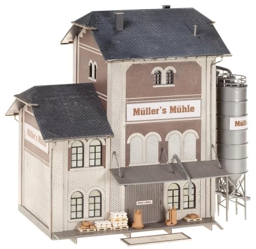 faller-130228-h0-industriem-hle-m-ller-s-m-hle-geb-ude-bausatz image 4