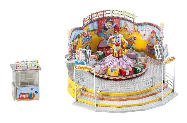 faller-140424-fahrgesch-ft-crazy-clown-karussell-h0 image 1