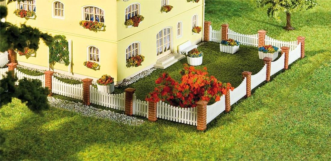 faller-180429-vorgartenzaun-h0-26-teilig-385-mm-wei image 2