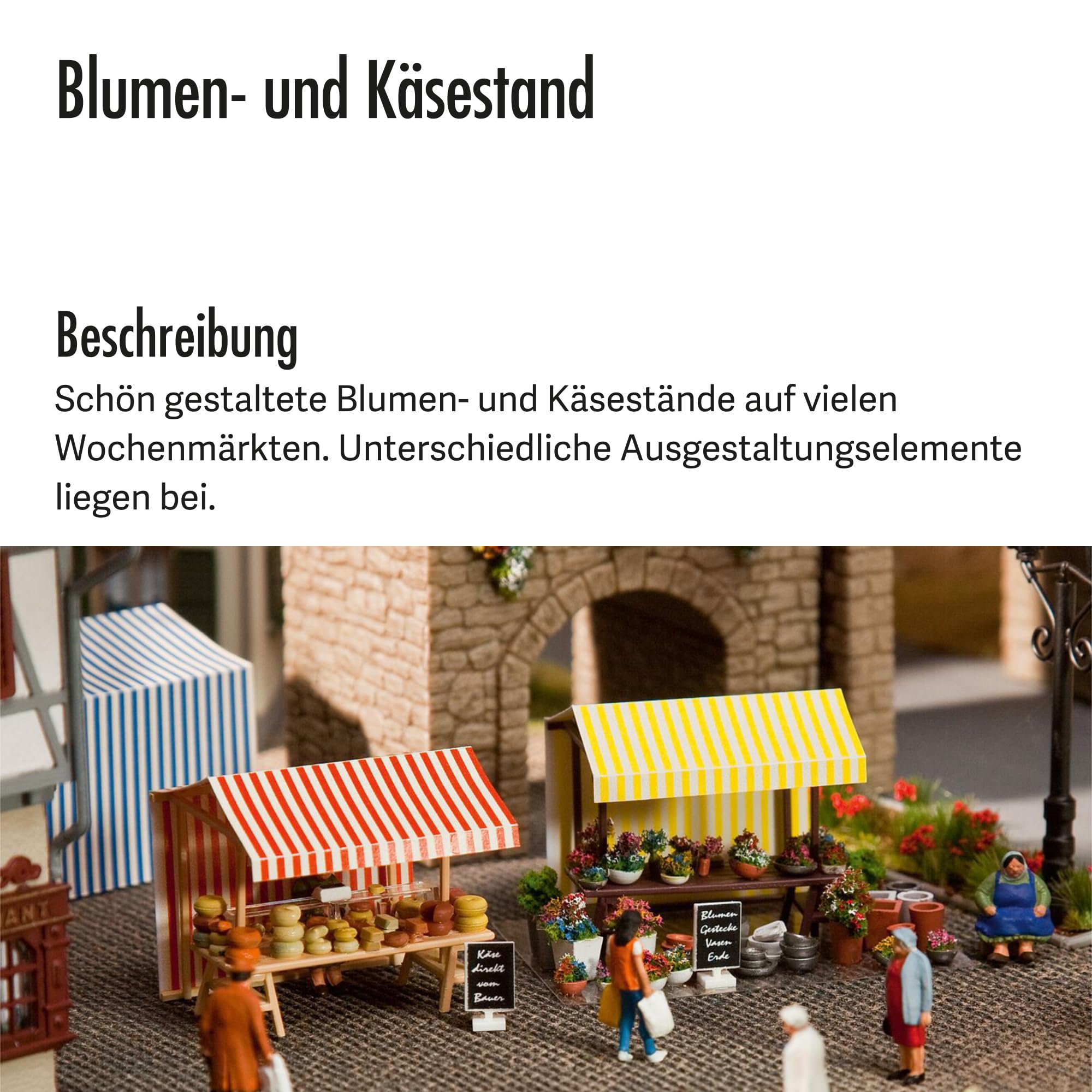 faller-180614-wochenmarkt-ii-blumen-und-k-sestand-bausatz-h0 image 3