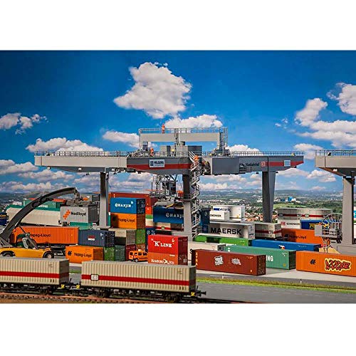 faller-containerbr-cke-umschlagbahnhof-portalkran-bausatz image 6