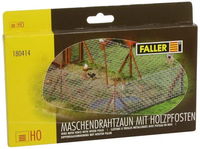 faller-180414-schutzzaun-wei-spur-h0 image 1