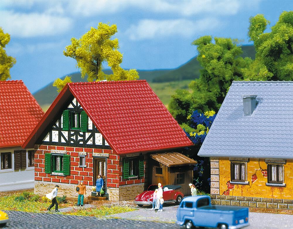 faller-siedlungshaus-wohngeb-ude-modellbau image 1