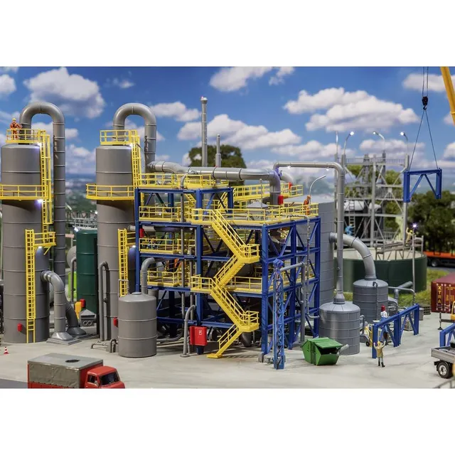 faller-chemieanlage-megaplant-industrie-bausatz-spur-h0 image 1