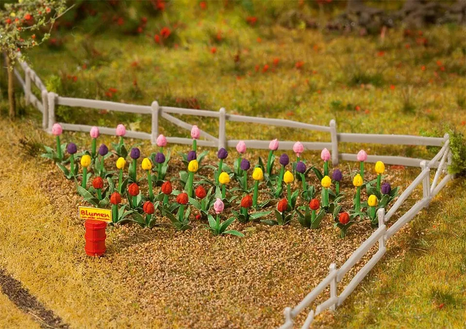 faller-180955-tulpen-landschafts-deko-set-modellbahn image 1