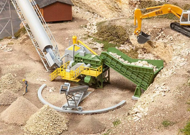 faller-130173-h0-backenbrecher-mit-f-rderband-geb-ude-bausatz image 1