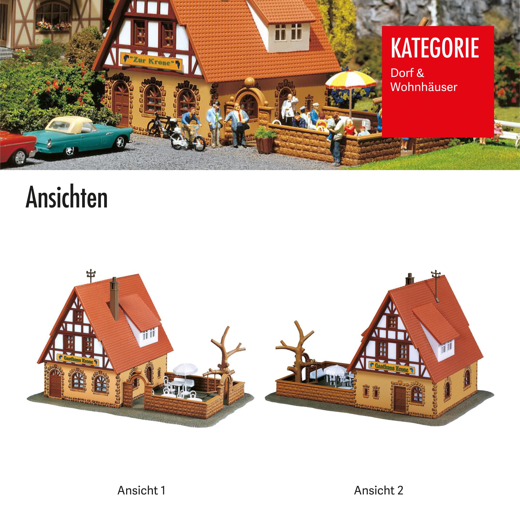 faller-gasthaus-zur-krone-h0-bausatz-167x105x100-mm-42-teile image 5