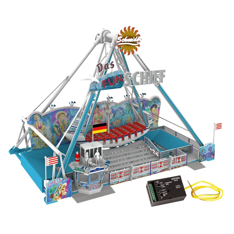 faller-140428-fun-schiff-schiffschaukel-fahrgesch-ft-bausatz-spur-h0 image 1