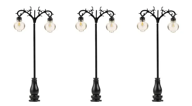 faller-180107-led-h-ngeleuchte-historisch-kaltwei-h0-3-st-ck image 1