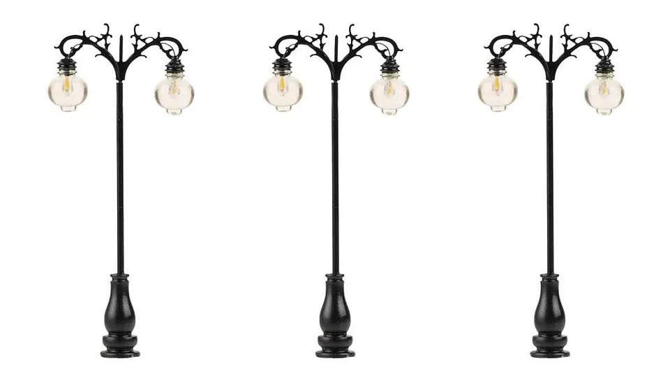 faller-180107-led-h-ngeleuchte-historisch-kaltwei-h0-3-st-ck image 1