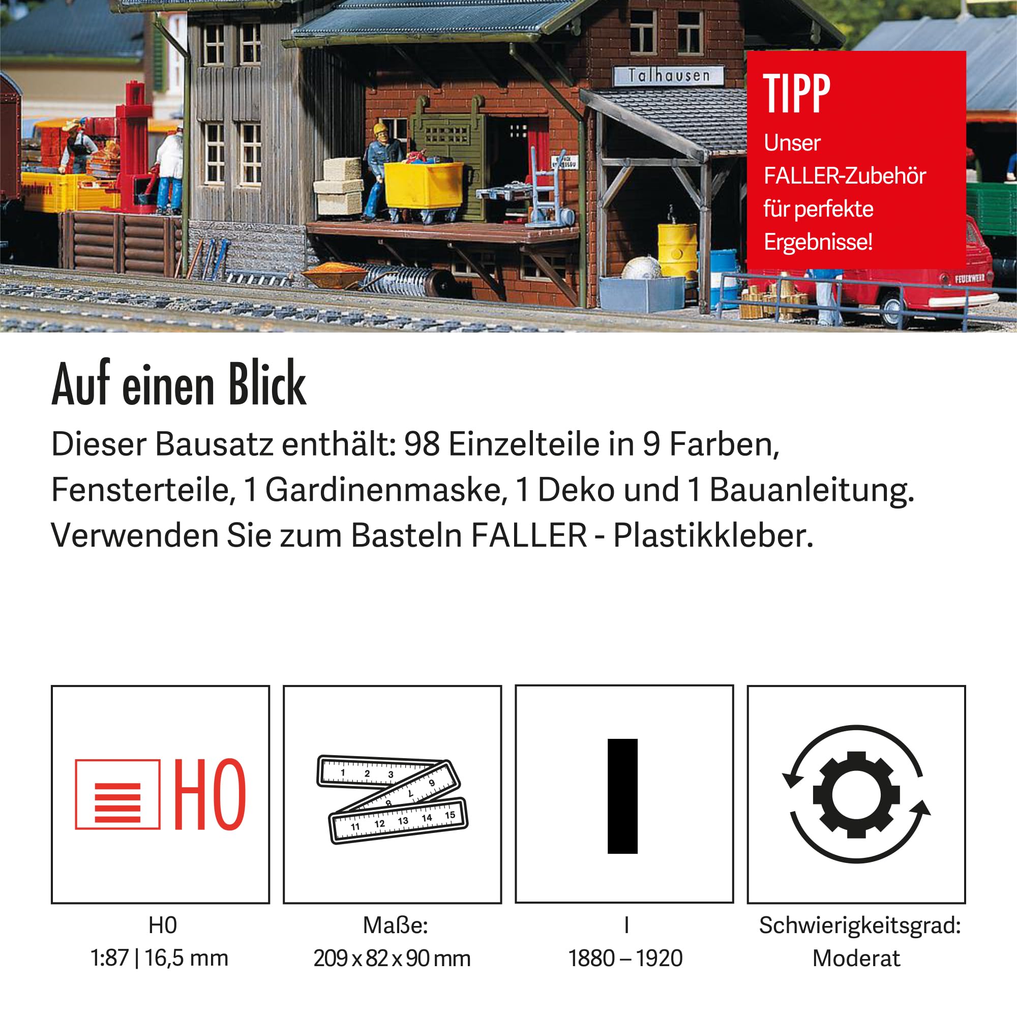 faller-h0-g-terbahnhof-lagerschuppen-bausatz-98-teile image 5