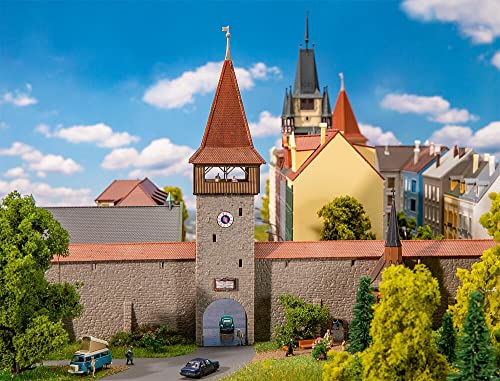 faller-altstadtturm-mit-mauer-bausatz-historischer-stadtturm-spur-n image 2