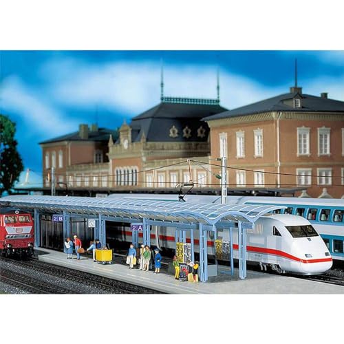 faller-120193-ice-bahnsteige-2-st-ck-moderner-bahnhof-h0 image 5