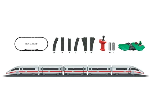 m-rklin-my-world-29330-startpackung-ice-3-5-teiliger-zug-spur-h0 image 1