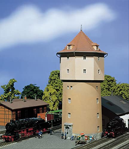 faller-wasserturm-weimar-rundbau-mit-turmaufsatz-spur-h0 image 2
