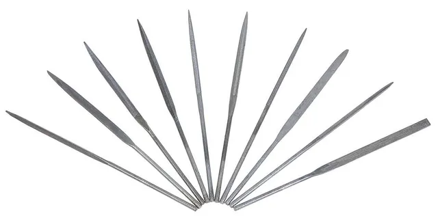 faller-170525-pfl6001-nadelfeilensatz-10-teilig-140-mm-modellbau image 1
