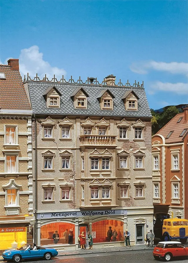 faller-130451-stadtmetzgerei-dold-bausatz-spur-h0 image 1