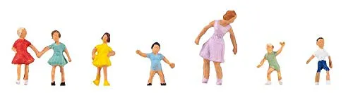 faller-155366-kindergarten-ausflug-figuren-set-h0 image 1