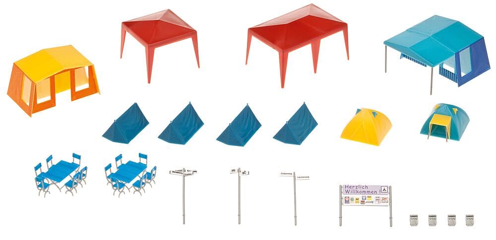 faller-130504-camping-zelte-set-spur-h0 image 2