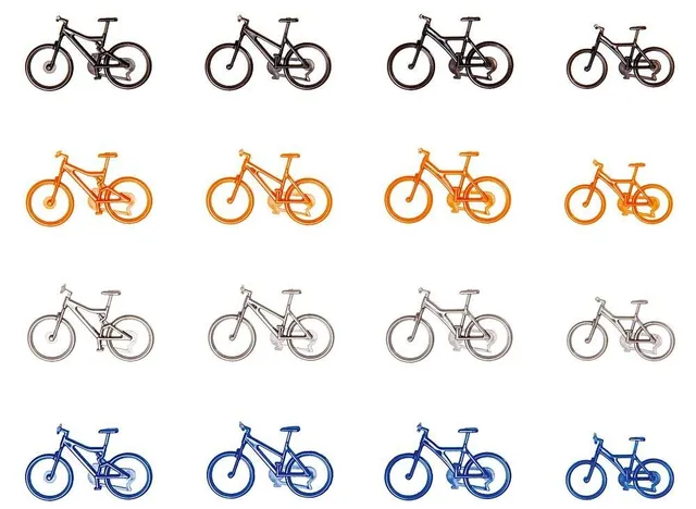 faller-fa180445-mountain-bikes-modellfiguren-set image 1