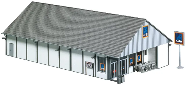 faller-aldi-markt-s-d-nord-h0-geb-ude-bausatz-266-mm image 1