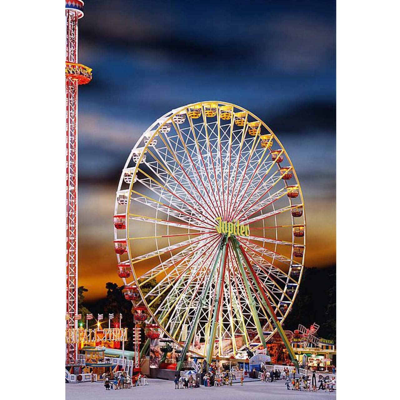 faller-riesenrad-jupiter-h0-kirmes-modell-280x220x520-mm image 1