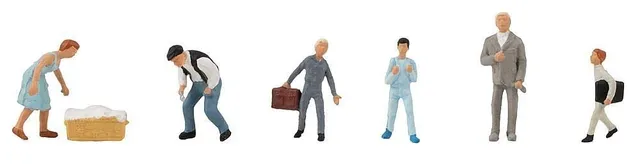 faller-im-internat-h0-bemalte-figuren-set image 1