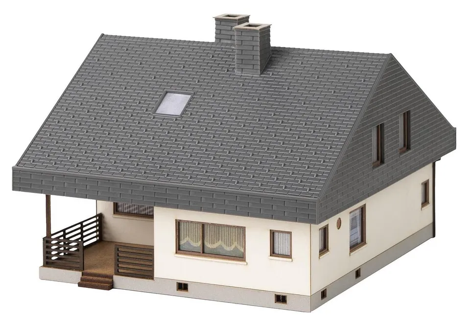 faller-bungalow-mit-plattendach-130644-einfamilienhaus-bausatz image 1