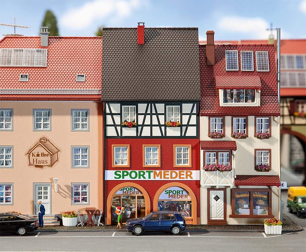 faller-130498-stadthaus-sport-meder-h0-bausatz image 1