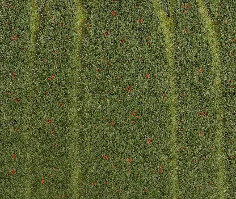 faller-premium-landschafts-segment-getreidefeld-mit-mohnblumen-h0-tt-n image 1