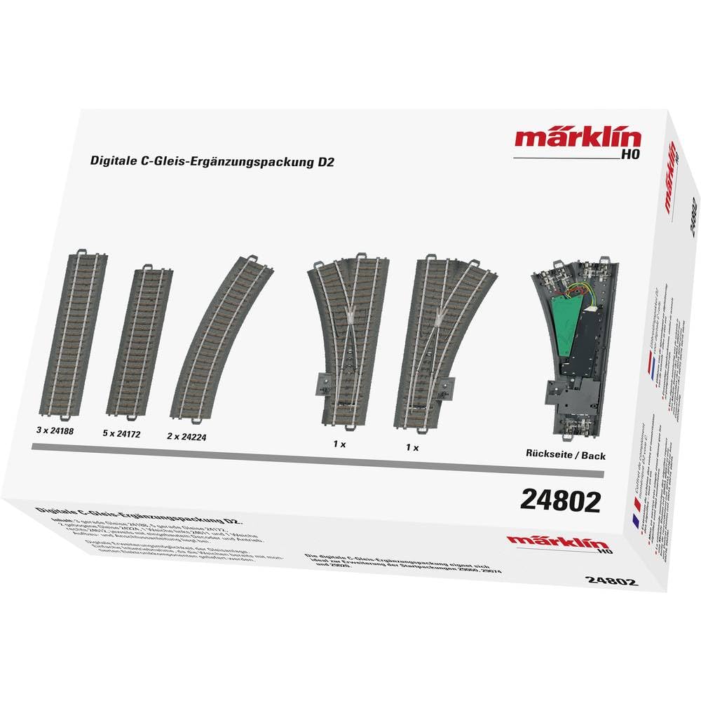 m-rklin-24802-digitale-c-gleis-erg-nzungspackung-d2-spur-h0 image 1