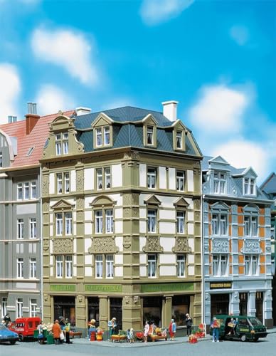 faller-130916-stadteckhaus-goethestra-e-62-h0-4-st-ckig-mit-laden image 5